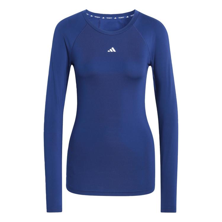 adidas adidas TECHFIT Training Longsleeve Funktionsshirt Damen - Dark Blue - 0 | SportScheck