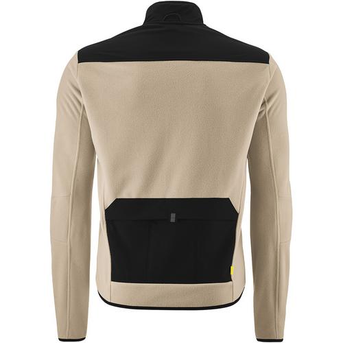 Rückansicht von Gonso Chisone Fahrradtrikot Herren Crema633