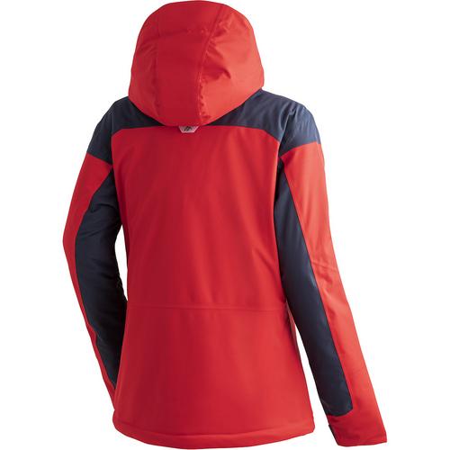 Rückansicht von Maier Sports Vratna Skijacke Damen Rot4539