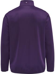 Rückansicht von hummel hmlCORE XK HALF ZIP POLY SWEAT Funktionssweatshirt ACAI