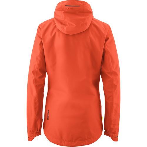 Rückansicht von Gonso SAVE Essential Regenjacke Damen Rot4592