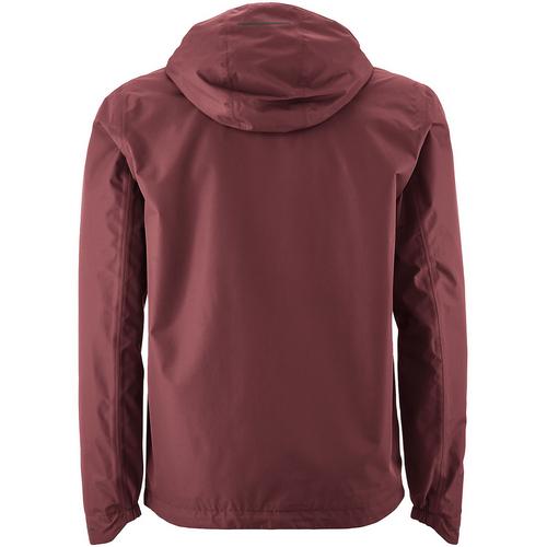 Rückansicht von Gonso SAVE Essential Regenjacke Herren Bordeaux431