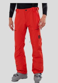 Rückansicht von FUNDANGO Teak Skihose Herren blood