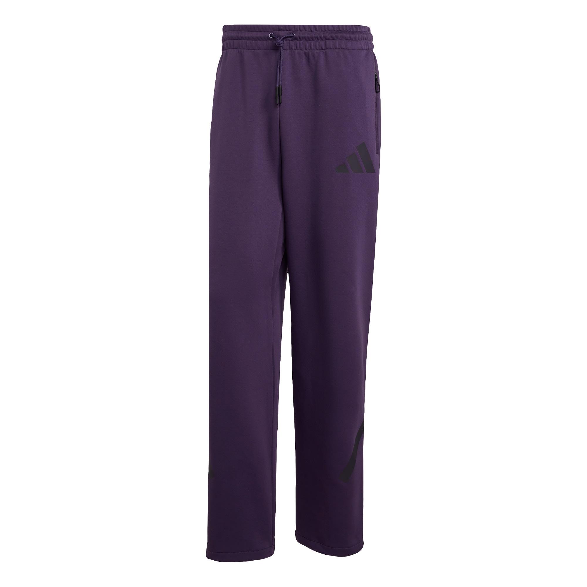 adidas adidas Z.N.E. Open-Hem Hose Trainingshose Herren - Aurora Plum