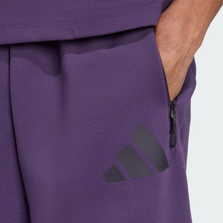 adidas adidas adidas Z.N.E. Open-Hem Hose Trainingshose Herren - Aurora Plum - 1 | SportScheck
