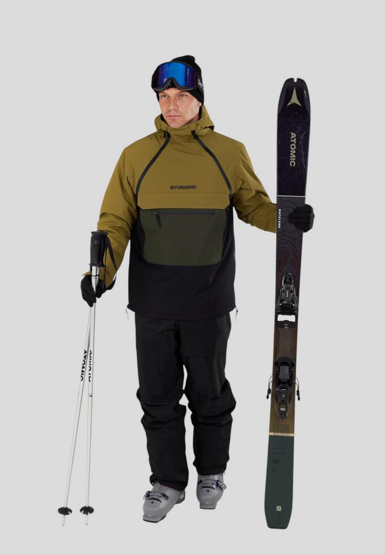 FUNDANGO FUNDANGO Hydra ECO Anorak Outdoorjacke Herren - moor - 1 | SportScheck