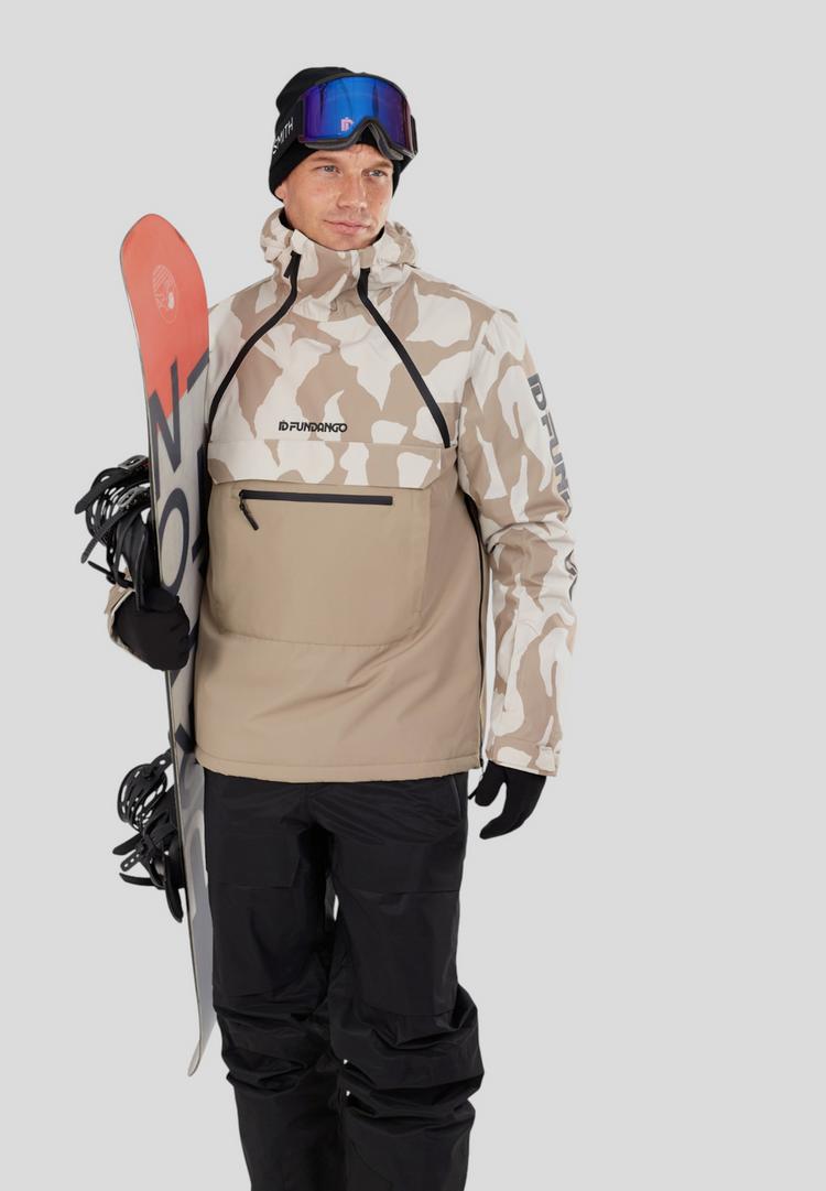 FUNDANGO FUNDANGO Hydra ECO Anorak Outdoorjacke Herren - walnut - 1 | SportScheck