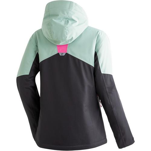 Rückansicht von Maier Sports Vidra Skijacke Damen Schwarz01126