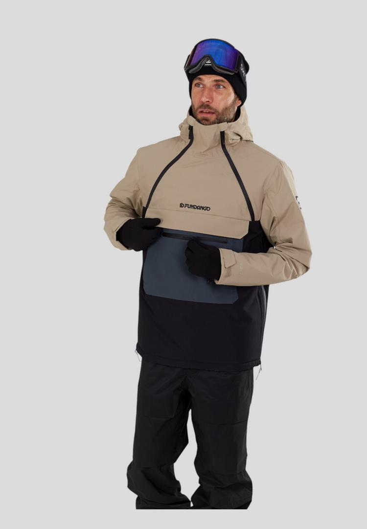 FUNDANGO FUNDANGO Hydra ECO Anorak Outdoorjacke Herren - steel - 3 | SportScheck