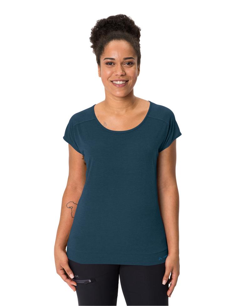 VAUDE VAUDE Women's Skomer T-Shirt III T-Shirt Damen - dark sea - 0 | SportScheck