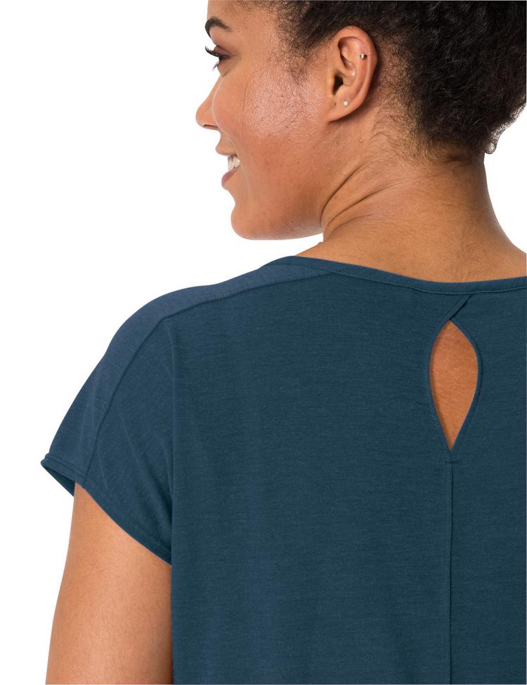 VAUDE VAUDE Women's Skomer T-Shirt III T-Shirt Damen - dark sea - 0 | SportScheck