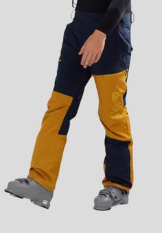 Rückansicht von FUNDANGO Teak Colourblock Skihose Herren patriot blue