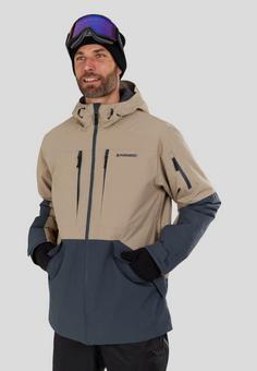 Rückansicht von FUNDANGO Baily ECO Allmountain Outdoorjacke Herren Cashmere