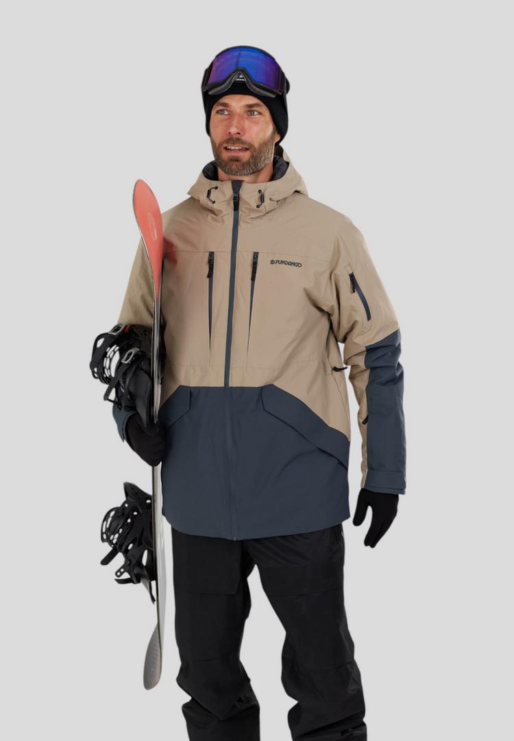 FUNDANGO FUNDANGO Baily ECO Allmountain Outdoorjacke Herren - Cashmere - 1 | SportScheck