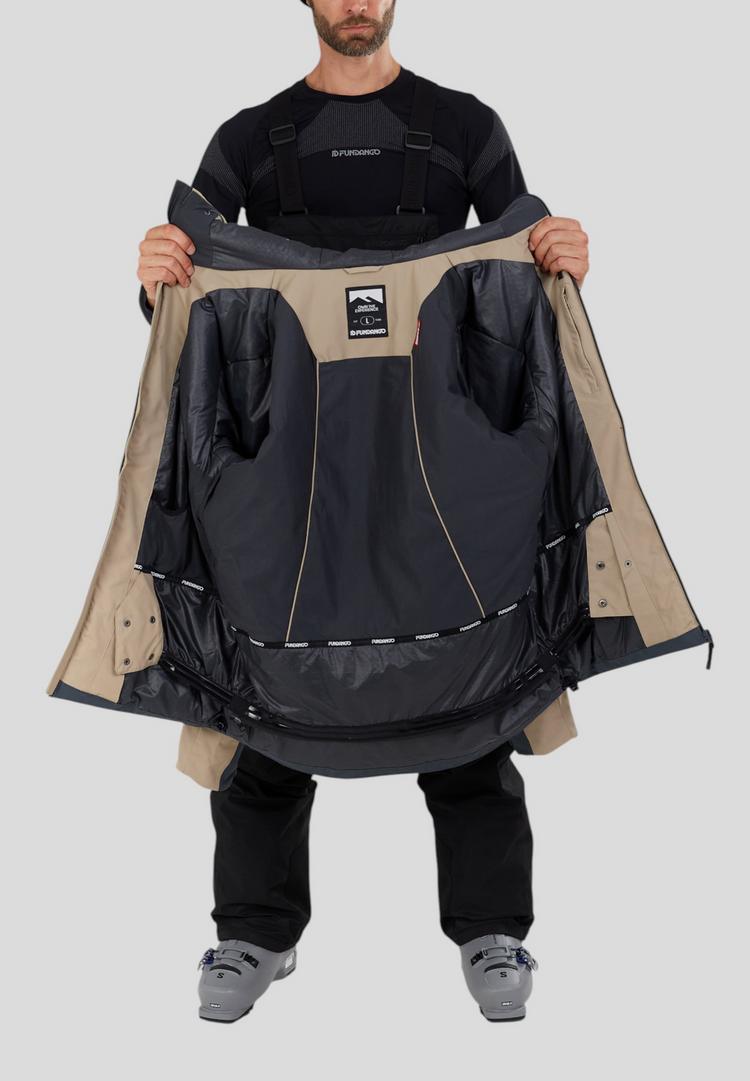 FUNDANGO FUNDANGO Baily ECO Allmountain Outdoorjacke Herren - Cashmere - 3 | SportScheck