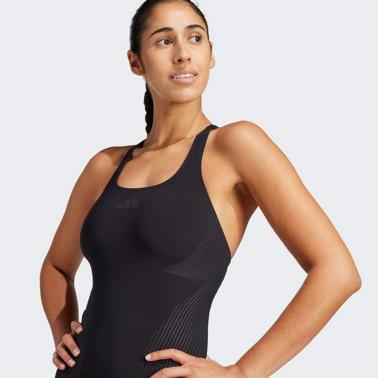 adidas adidas Lanelux Y-Back Badeanzug Badeanzug Damen - Black - 0 | SportScheck