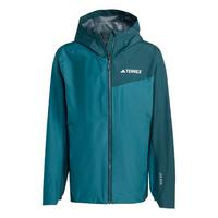 adidas Terrex Multi 2.5L RAIN.RDY Regenjacke Outdoorjacke Herren - Mystery Green / Aurora Ivy