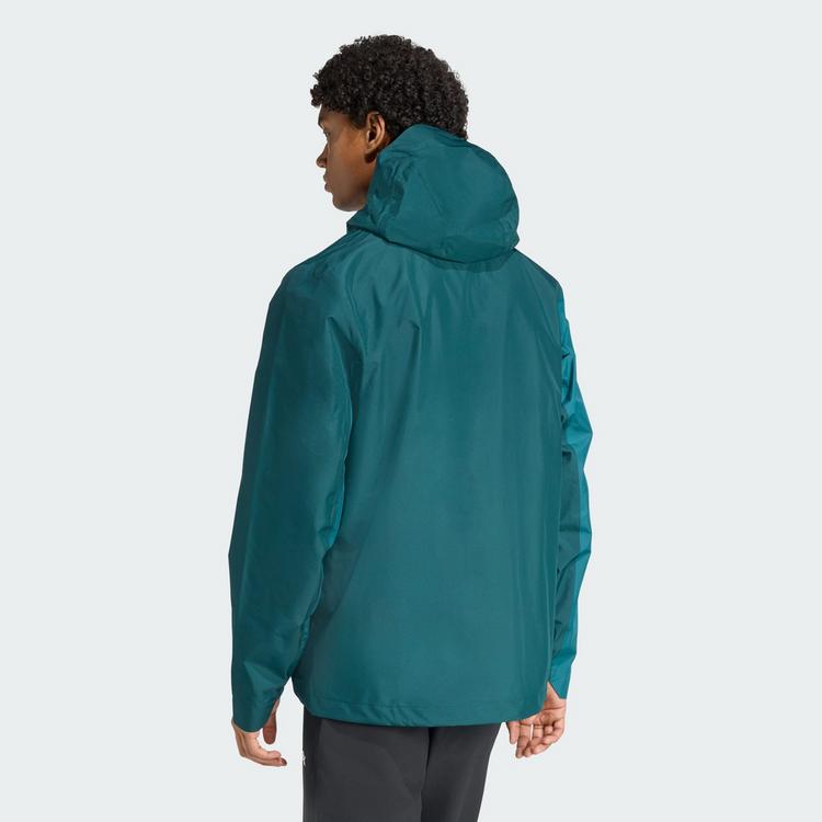 adidas adidas Terrex Multi 2.5L RAIN.RDY Regenjacke Outdoorjacke Herren - Mystery Green / Aurora Ivy - 1 | SportScheck