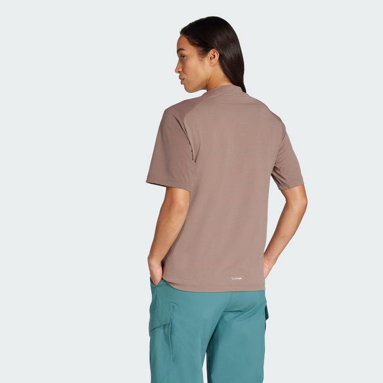 adidas adidas Terrex Multi Climacool T-Shirt Funktionsshirt Damen - Trace Brown / Earth Strata - 1 | SportScheck