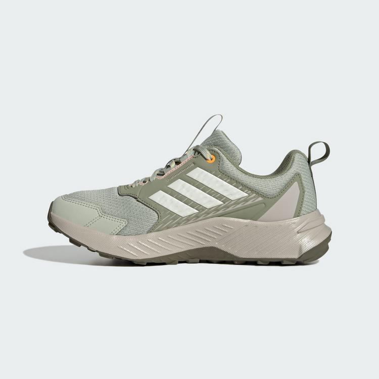 adidas adidas Tracefinder Trailrunning-Schuh Laufschuhe Damen - Halo Green / Off White / Lucid Tangerine - 4 | SportScheck