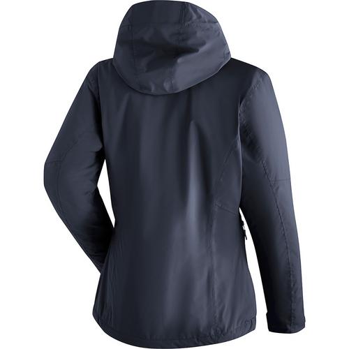 Rückansicht von Maier Sports MetorThermRec Softshelljacke Damen Marine3272