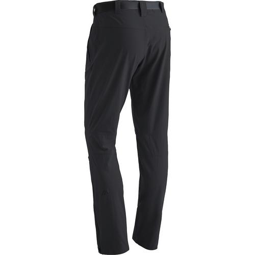 Rückansicht von Maier Sports Torid slim Trekkinghose Herren Schwarz01100