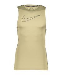 Nike Pro Tight-Fit Underwear Tanktop Funktionsshirt Herren - gruenschwarz
