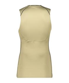 Rückansicht von Nike Pro Tight-Fit Underwear Tanktop Funktionsshirt Herren gruenschwarz