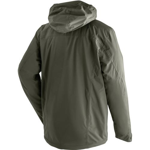 Rückansicht von Maier Sports MetorThermRec Funktionsjacke Herren Dunkelgrau036