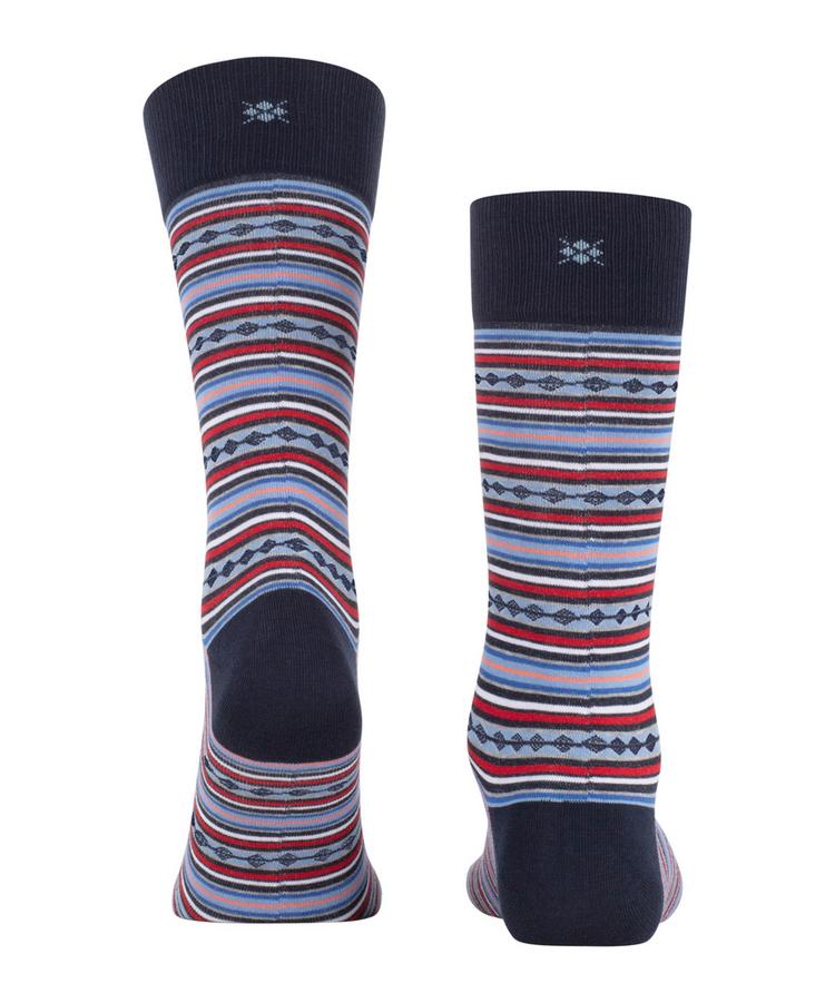 Burlington Burlington Square Stripe SO Socken Herren - marine (6120) - 0 | SportScheck