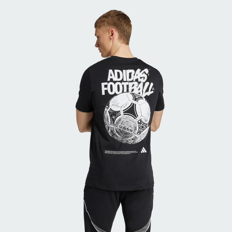 adidas adidas Fu&szlig;ball Tango History Grafik T-Shirt Funktionsshirt Herren - Black - 1 | SportScheck