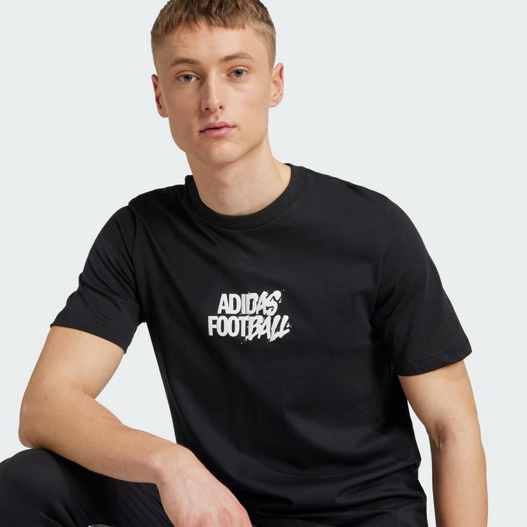 adidas adidas Fu&szlig;ball Tango History Grafik T-Shirt Funktionsshirt Herren - Black - 0 | SportScheck