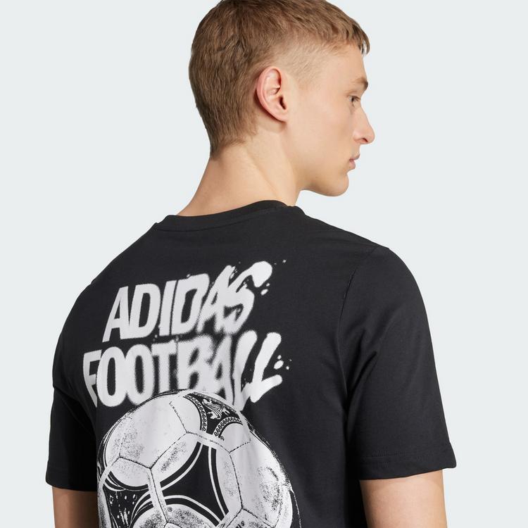 adidas adidas Fu&szlig;ball Tango History Grafik T-Shirt Funktionsshirt Herren - Black - 1 | SportScheck