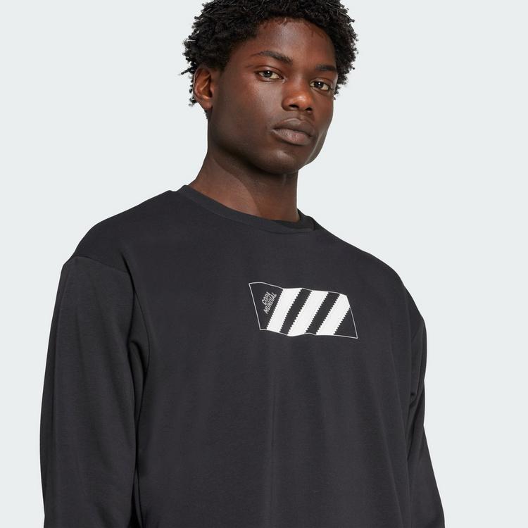 adidas adidas Copa Grafik Sweatshirt Langarmshirt Herren - Black - 0 | SportScheck