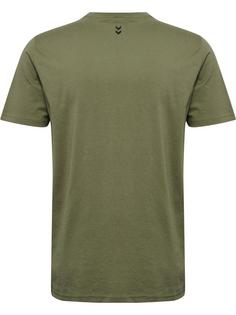 Rückansicht von hummel Funktionsshirt Herren DEEP LICHEN GREEN