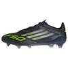 adidas F50 Elite Fu&szlig;ballschuhe f&uuml;r feste B&ouml;den Fu&szlig;ballschuhe - Core Black / Iron Metallic / Lucid Lemon