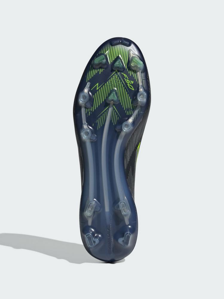 adidas adidas F50 Elite Fu&szlig;ballschuhe f&uuml;r feste B&ouml;den Fu&szlig;ballschuhe - Core Black / Iron Metallic / Lucid Lemon - 1 | SportScheck