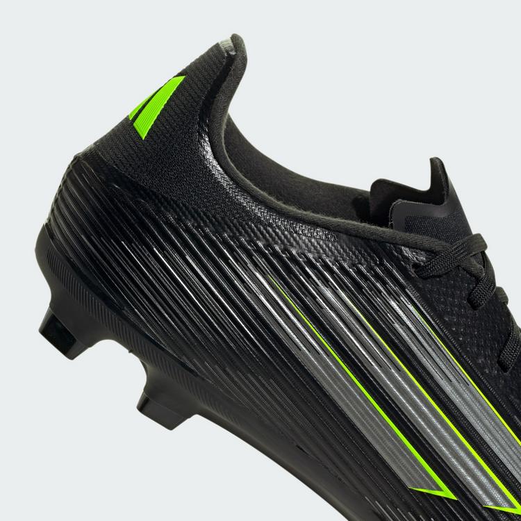 adidas adidas F50 League FG/MG Fu&szlig;ballschuh Fu&szlig;ballschuhe - Core Black / Iron Metallic / Lucid Lemon - 6 | SportScheck