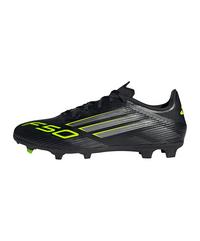 adidas F50 League FG/MG Coral Blaze Fu&szlig;ballschuhe Herren - schwarzgrau