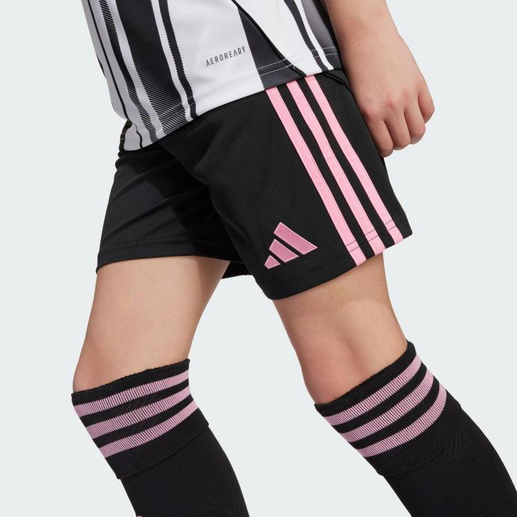 adidas adidas Juventus Turin 25/26 Kids Heimshorts Fu&szlig;ballshorts Kinder - Black - 0 | SportScheck
