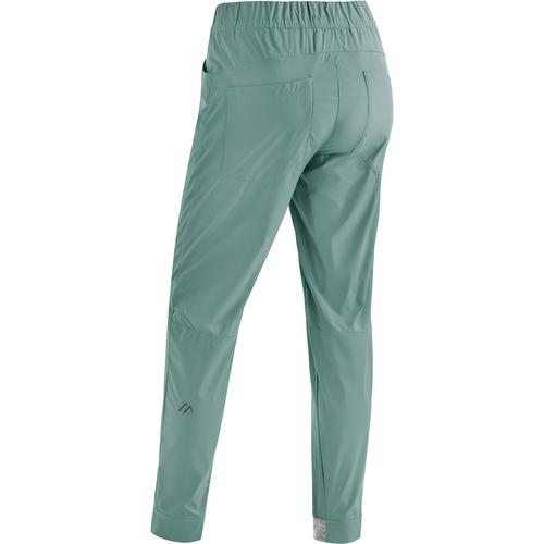 Rückansicht von Maier Sports Fortunit XR Trekkinghose Damen Grün2056