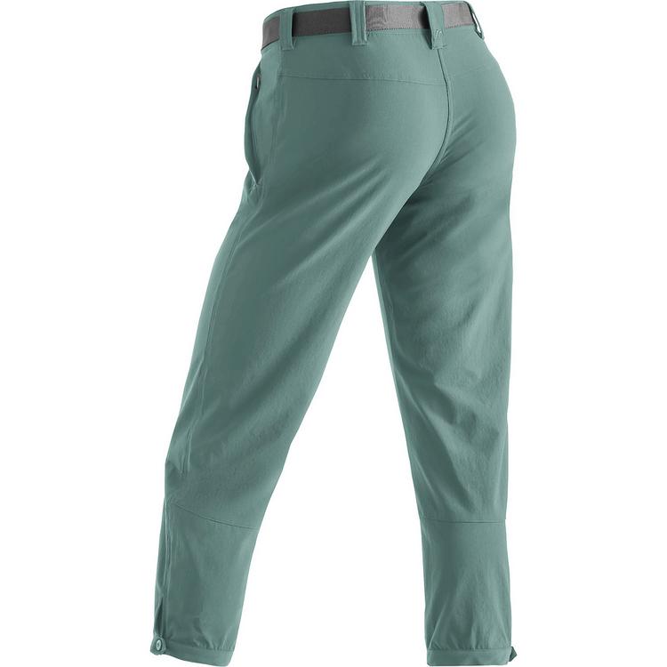 Maier Sports Maier Sports Lulaka 7/8 Funktionsshorts Damen - Gr&uuml;n2056 - 0 | SportScheck