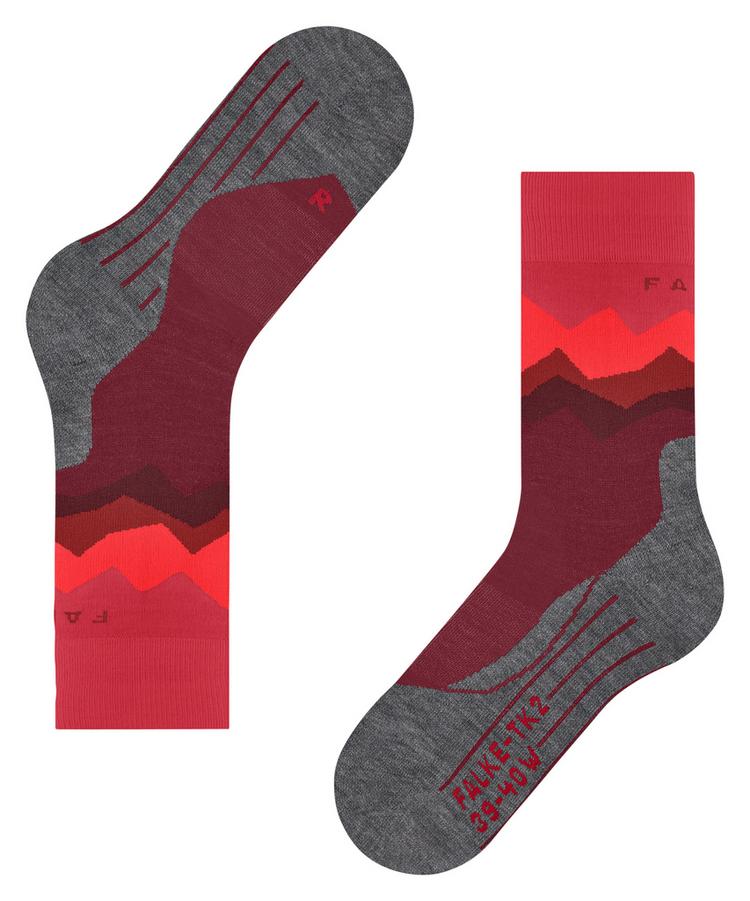 Falke Falke TK2 Explore Socken Herren - ruby (8830) - 2 | SportScheck