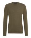 Falke Merino X-Fine Crew Neck Strickpullover Herren - wood mel. (7358)