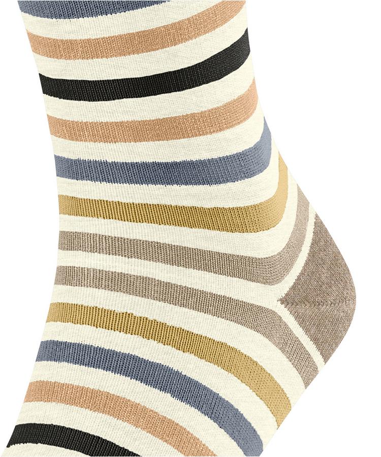 Falke Falke Tinted Stripe SO Socken Herren - off-white (2040) - 1 | SportScheck