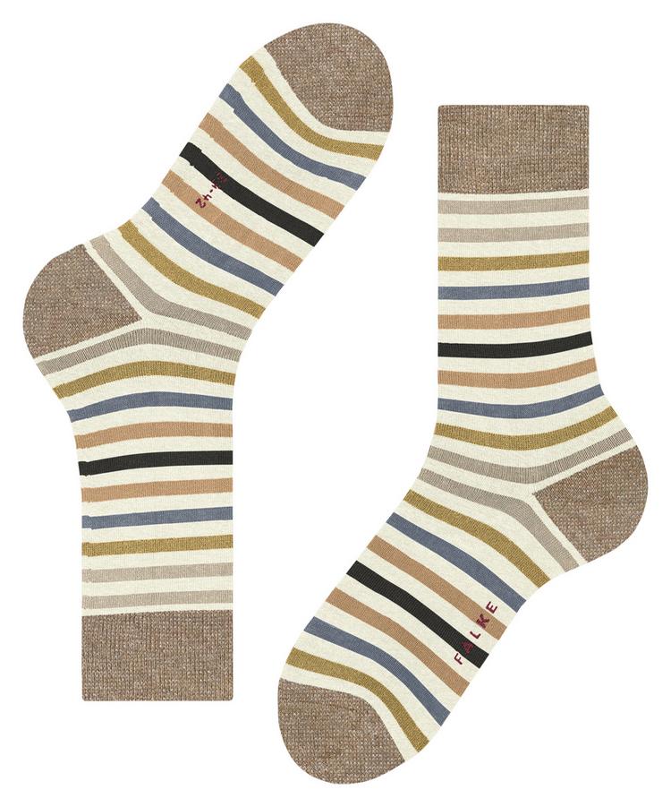 Falke Falke Tinted Stripe SO Socken Herren - off-white (2040) - 2 | SportScheck