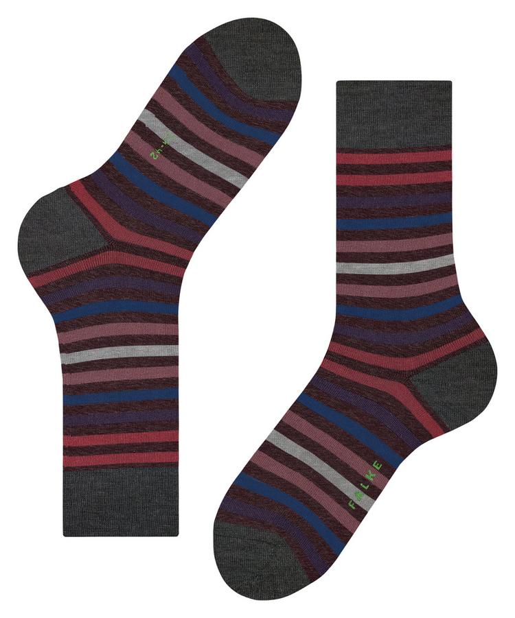Falke Falke Tinted Stripe SO Socken Herren - barolo (8597) - 2 | SportScheck