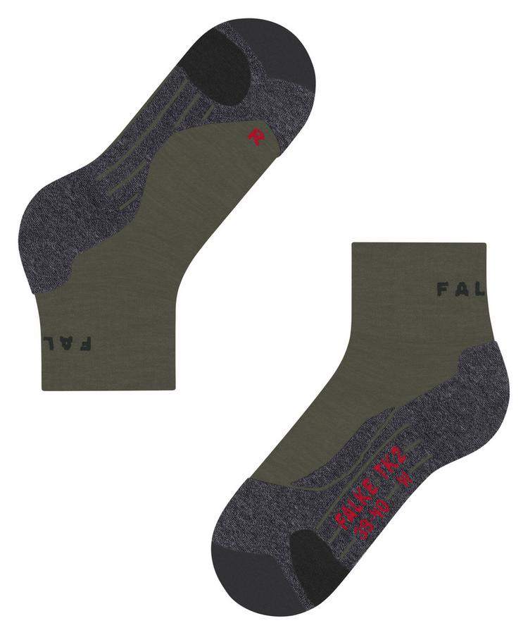 Falke Falke TK2 Explore Short Socken Damen - olive (7830) - 3 | SportScheck