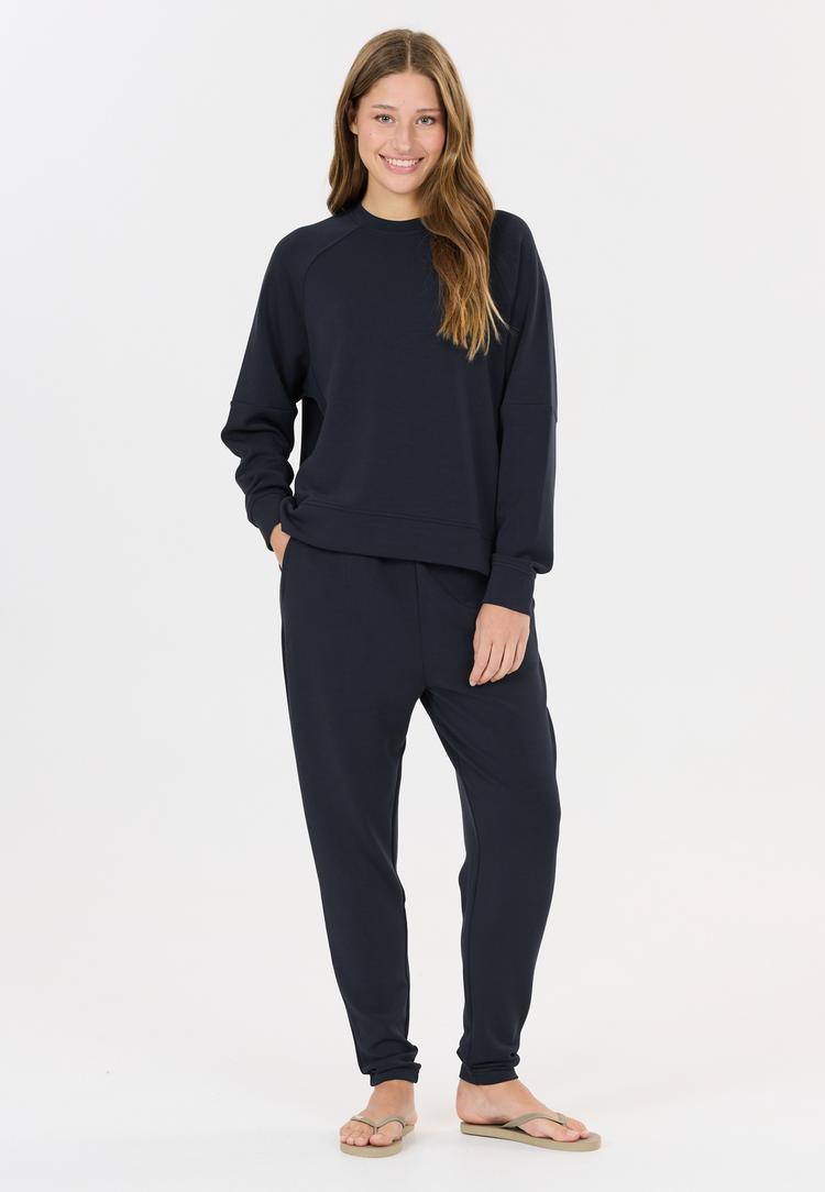 Athlecia Athlecia Jacey Sweatshirt Damen - 2101 Dark Sapphire - 0 | SportScheck