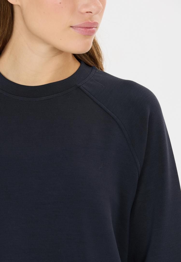 Athlecia Athlecia Jacey Sweatshirt Damen - 2101 Dark Sapphire - 1 | SportScheck